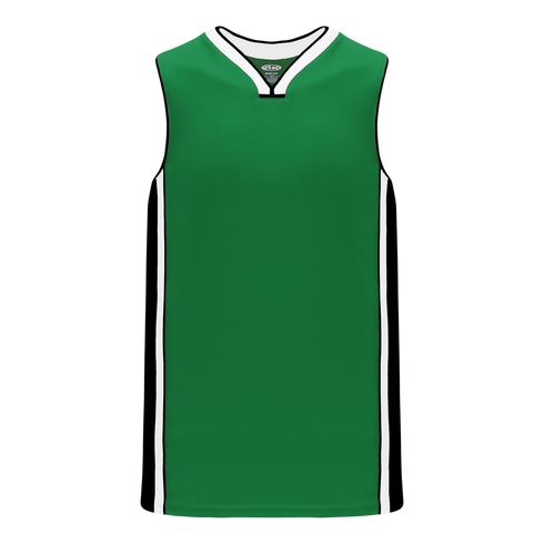 Athletic Knit Pro Cut Basketball Jersey with Rap Neck & Side Inserts (B1715)